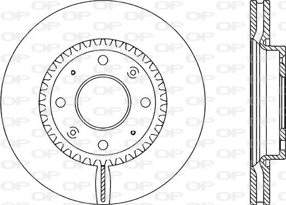 OPEN PARTS Piduriketas BDA2084.20